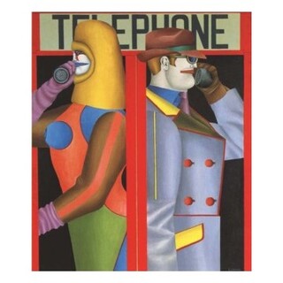 Richard Lindner, "Telephone" (!966) - (C) VG Bild-Kunst www.bildkunst.de